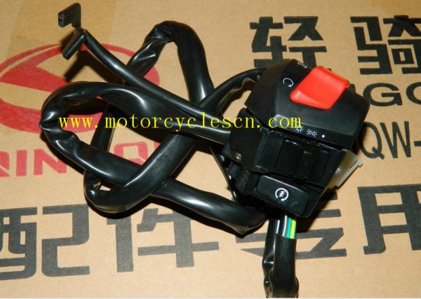 GXT200 II /III Dynasty  Motorcycle Spare Parts QM200GY Holder, handlebar switch LH RH