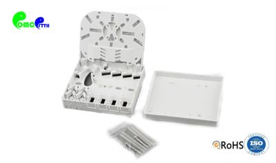 Caixa da terminação da fibra de 4 núcleos/placa cara da fibra/soquete da fibra para SC, FC, LC, ST com material do ABS