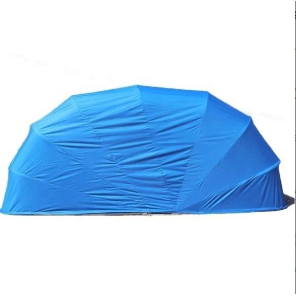 Portable Carport Three-wheeled Electric Car Storage Vehicle with Canopy Tent Umbrella