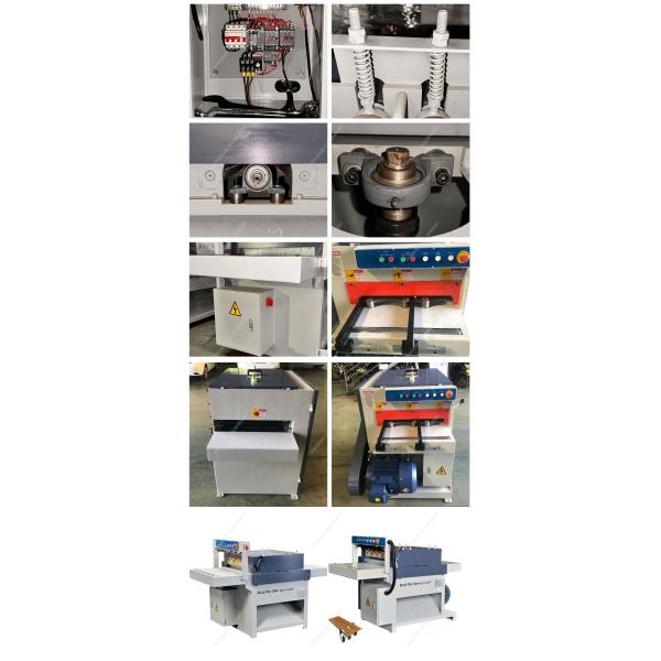 Wood Slices Cutting Machine with Adjustable Cutting Width and Multi Rip Saw Blade