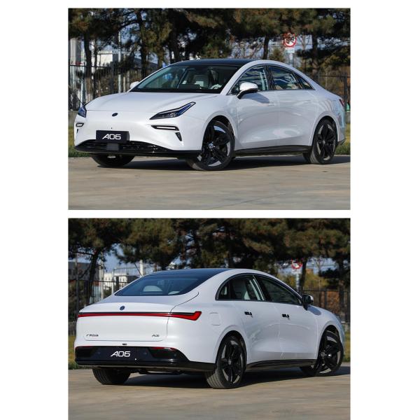 Hycan A06 Taxi électrique chinois Moyenne voiture électrique Avec une portée de 550KM-630KM