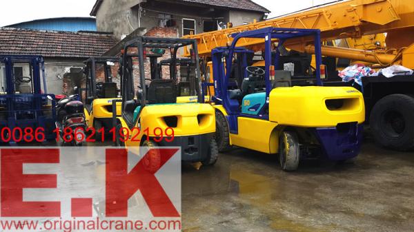 5ton Komatsu Forlift Japanese brand FD50 5ton diesel fork lift