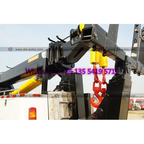 HOWO 8X4 371HP 420HP camión de auxilio Tow Truck de la rotación de 360 grados