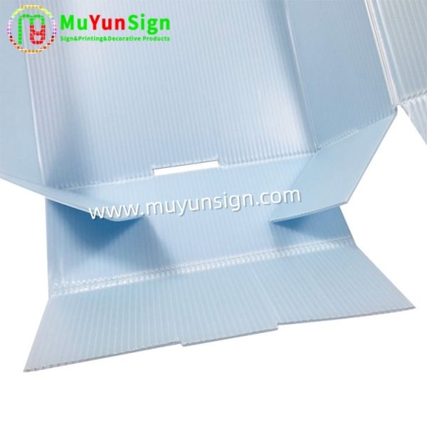 100% Recyclable Colors Polypropylene Corrugated Sheet Embossed Textures