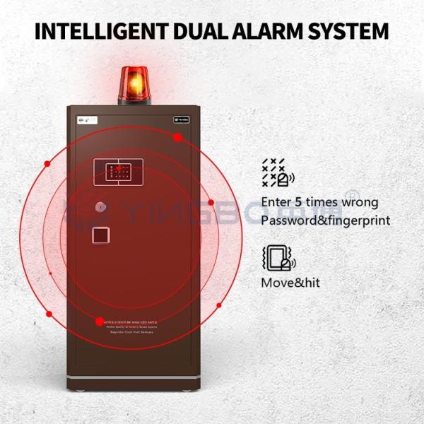H50.5inch Home Safe Box Digital biometric Fingerprint Lock YB/N6-120