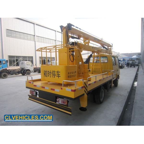 Hydraulic Aerial Cage High Altitude Truck 14M Telescopic Boom 4×2