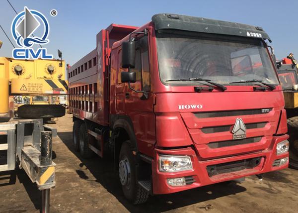 375HP Styre Hydraulic Front Lifting Heavy Duty Dump Truck For Pouring Out Muck