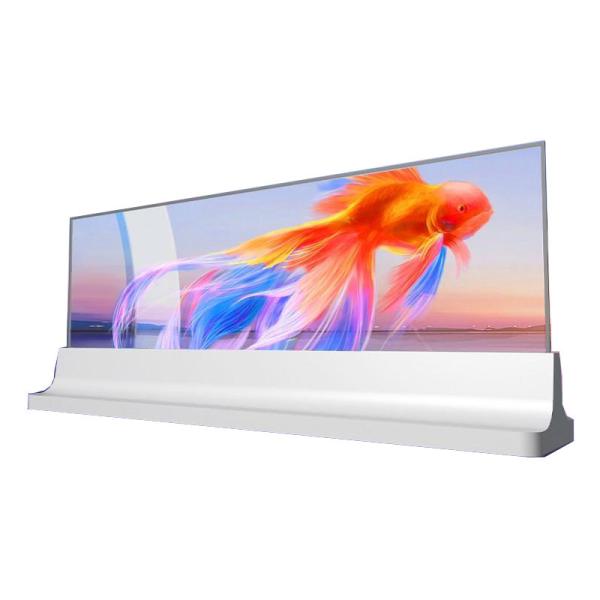 55 inch Educational Use PCAP Transparent OLED TouchScreen High Brightness Clear OLED Screen