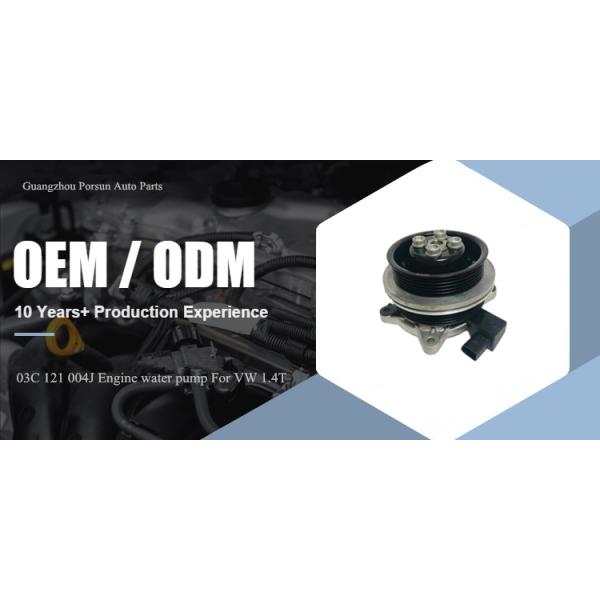 Water pump for  Audi A1 Seat VW Beetle Scirocco Tiguan 1.4 TSI 03C 121 004 J D E