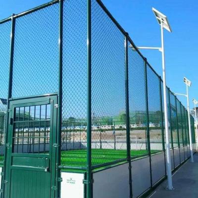 Malha do diâmetro de Diamond Chain Link Fence 3-4mm do jardim