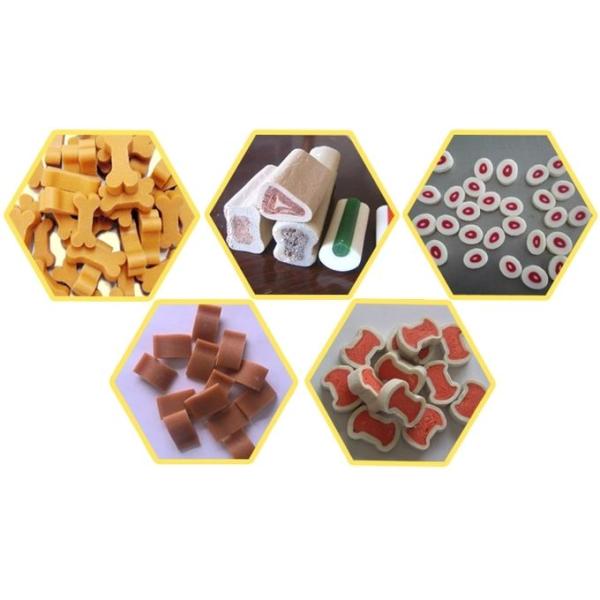 Los bocados desiguales 100% del animal doméstico máximo automático lleno de la carne que hacían frío de la máquina sacaron