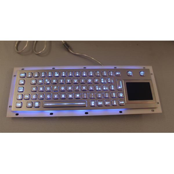 Metal backlit клавиатура USB/освещенная контржурным светом механически клавиатура с ruggedized touchpad