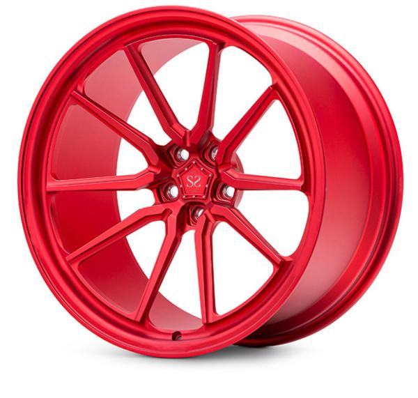 21 pouces de Ferrari 488 roues forgées concaves 1 morceau