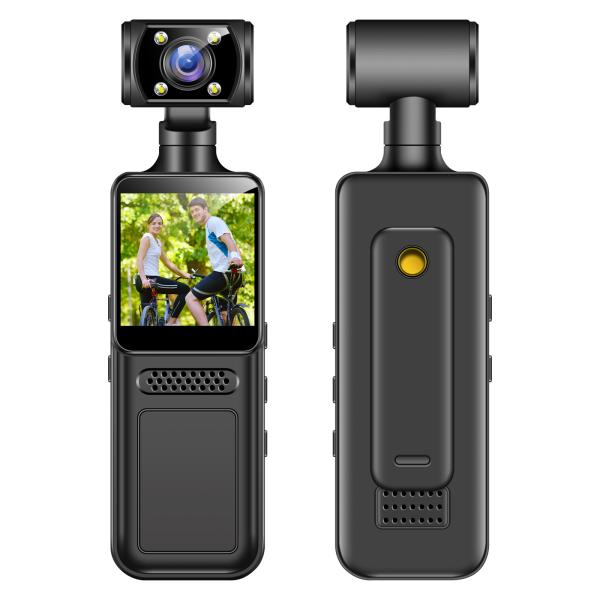 1.3-inch 4K high definition sports digital 180 degrees mini pocket camera M12