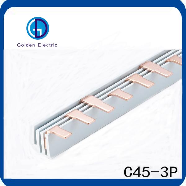 C45 Tipo Cobre Elétrico Barras de travagem Cobre Vermelho e PVC resistente ao fogo Detalhes do material