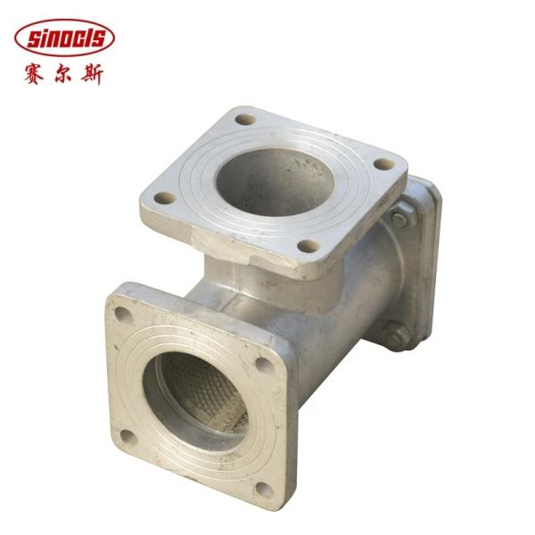 Aluminum Alloy Pipe Filter Three-way Valve for Fuel Tanker Truck High Flow Rate and DN50/65/80 Nominal Diameter
