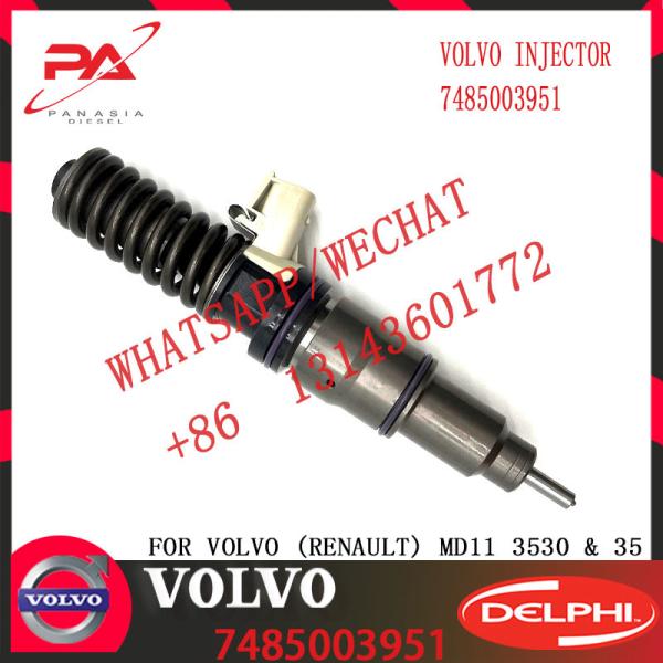 Injetor comum 21582101 do trilho do combustível diesel 7421644602 7485003951 para a nova tecnologia de E3.18 E3.0 E3.1