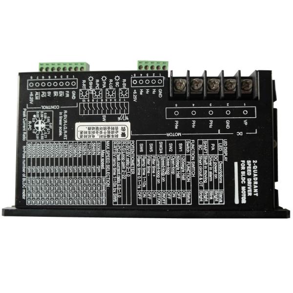 High Quality BLDC Hall Sensor Motor Cotroller 110/220VAC Input Continuous Current 2-12A