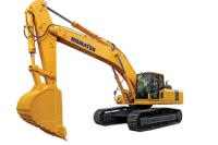 Japão 45 toneladas sistema de potência forte, eficiência energética grande escavadeira Komatsu pc450lc-7