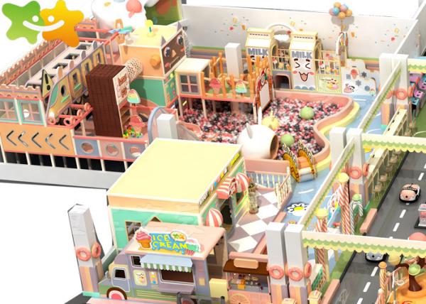 3-12 Years Old Kids Indoor Playground Equipment High Altitude Challenge