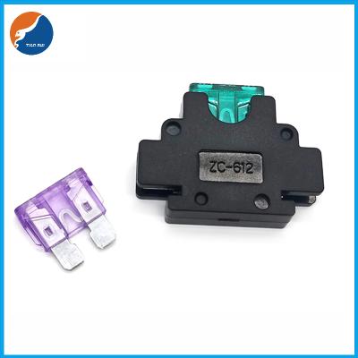 ZC-612 SL-612 Noir Automobile Auto Standard ATU ATY ATO ATC Porteur de fusible à lame