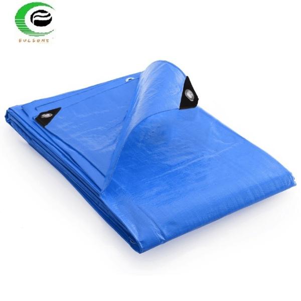Outdoor Blue Medium Duty Tarpaulins Waterproof 110gsm For Covering