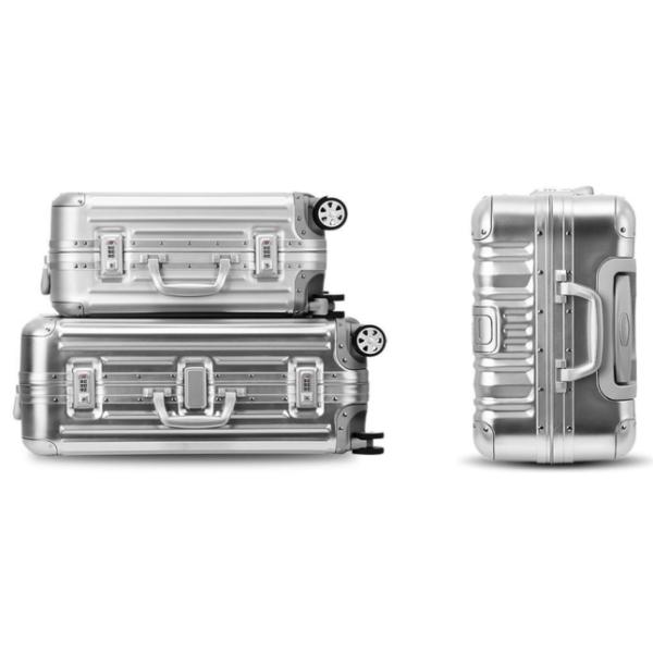 Lightweight Colorful Aluminum Cabin Luggage Suitcase Anodic Oxidation