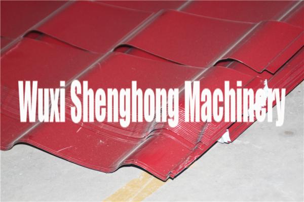 Customized Adjustable Roof  Roll Forming Machine Automatic PLC Control