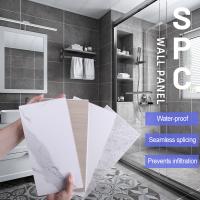 Panneaux muraux SPC intérieurs Décoration de la maison Panneaux en plastique pour salle de bain et douche