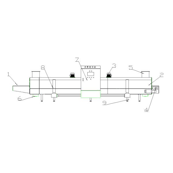Замораживатель тоннеля жидкого азота конкурентоспособной цены промышленный для цыпленка