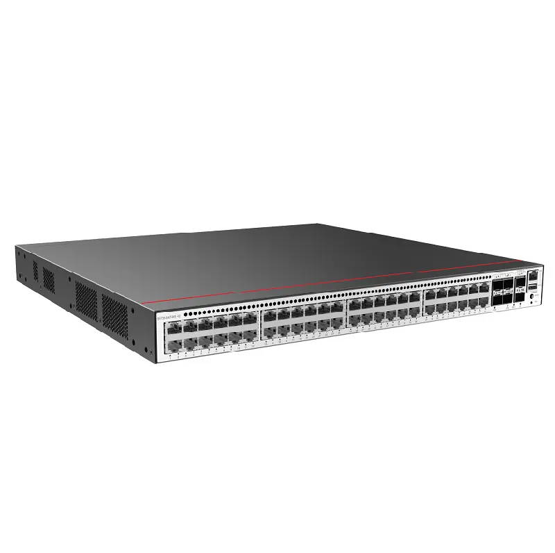 Original New S5735-S48P4XE-V2 48 Port POE Switch with 10/100/1000Mbps and 4*10GSFP+ Ports