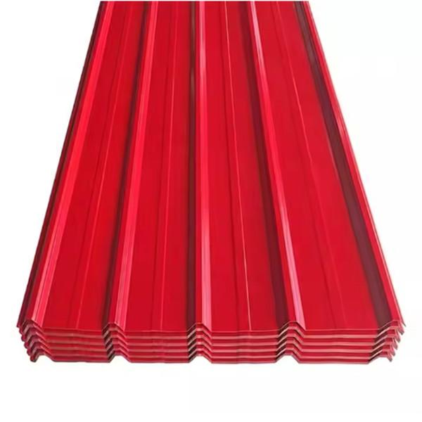 PPGI Pre Painted Corrugated Steel Sheets 0.12mm-1.5mm 1000 Hour Salt Spray Resistance