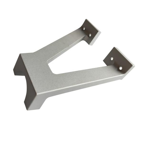 HAVC Aluminum Profile Bracket , Bracket Aluminium Profile Silver Sandblasting Anodizing