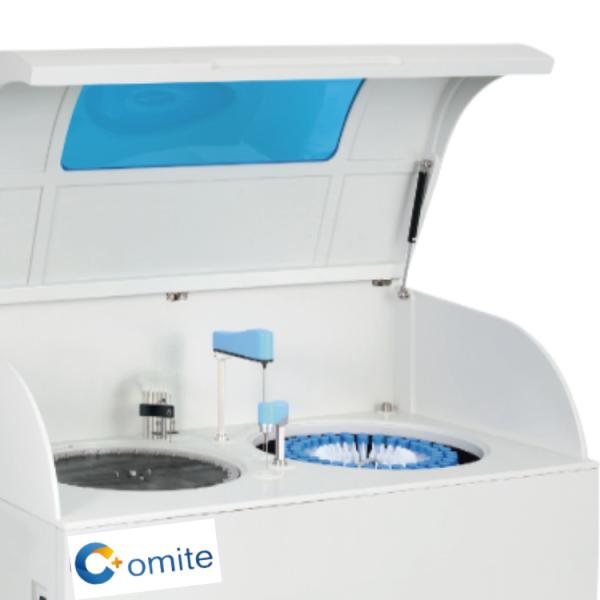 Smallest Size Veterinary Automatic Biochemistry Analyzer Blood Analyzer 300 Speed ​​Hosipital Biochemical Analyzer
