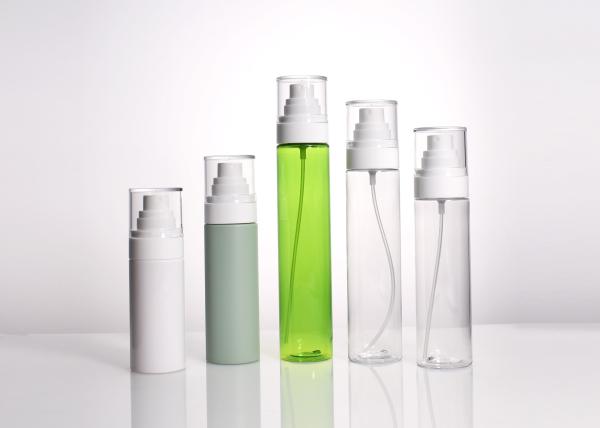 Eco-Friendly Refillable PET Bottle with Super Fine Mist Spray and Dust-Free Overcap - For Toner, Essence, Serum