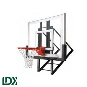 Indoor / Outdoor Wall-Mounted Basketball Hoop With Safety Tempered Glass