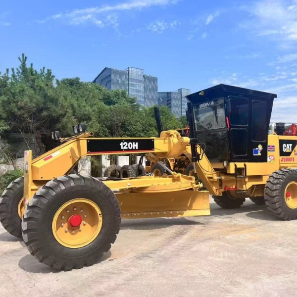 Cat 120g Used  Machine Motor Grader Engineering Construction Equipment