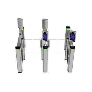 SS314 Stainless Steel 600mm Passage Pedestrian Swing Barrier Gate with 0.4S Opening Time