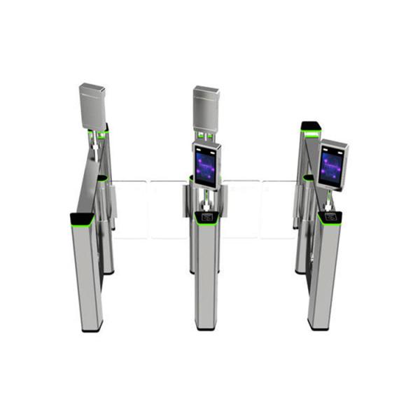 SS314 Stainless Steel 600mm Passage Pedestrian Swing Barrier Gate with 0.4S Opening Time