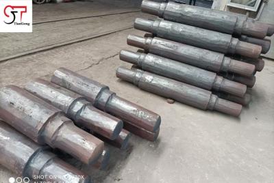 ISO Forged Shaft Heavy Duty 18CrNiMo7-6 Free Forging Open Die Forged Rotor Shaft