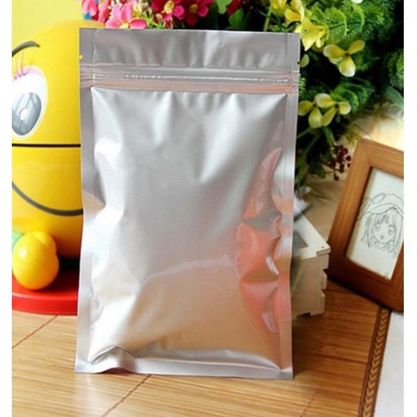 food grade best design top zipper aluminum foil packaging bag for food packing