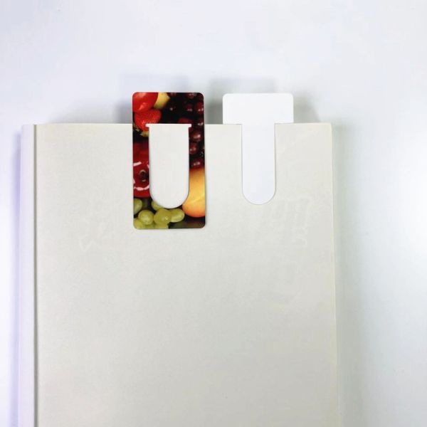 DIY PET Bookmarks Double-Sided Plastic Sublimation Bookmarks Blanks