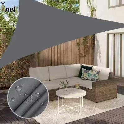 Customized  Waterproof Sun Shade Sail Grey Outdoor Sun Shades For Patio