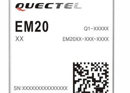Compact Quectel Module IoT EM20 LTE-A Cat20 M.2 High Speed Connectivity