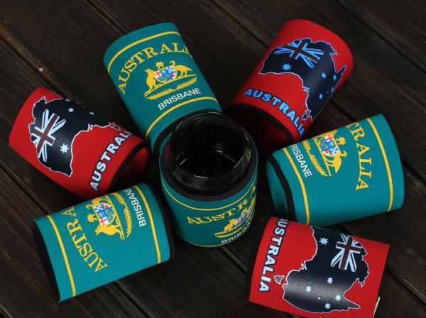 Small Pouch Bottle Cup Holder Insulator Cooler Koozie Sleeve bag
