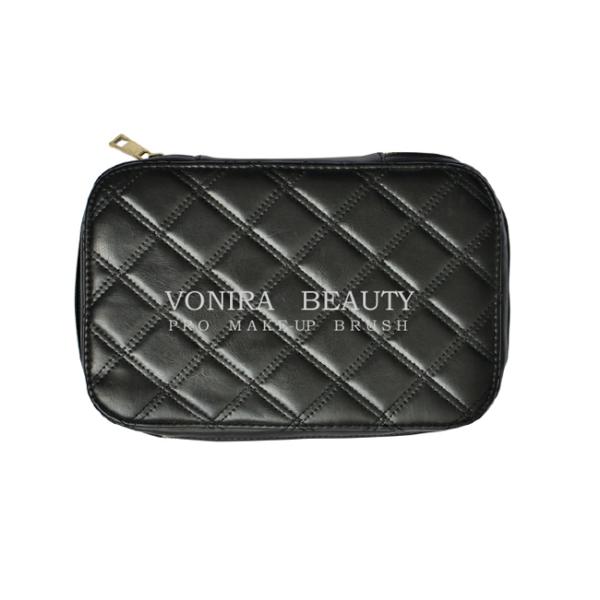 Сумки щетки макияжа 15 слотов чернота сумки перемещения держателя случая художника профессиональной косметическая