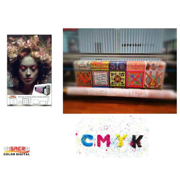 Stable Epson Head Printer Continuous Ink Supply 45 Sqm / Hour Print Speed