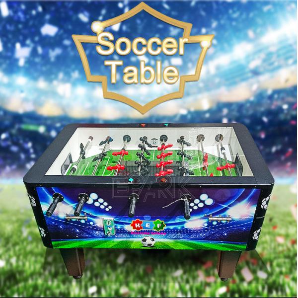Hot Fantasy Football Soccer Table Coin Operated Two Player Competition