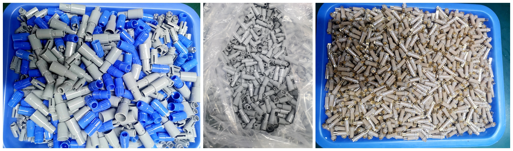 Plastic Circular Push Pull Connectors 2P Series Medical Equipment Connector