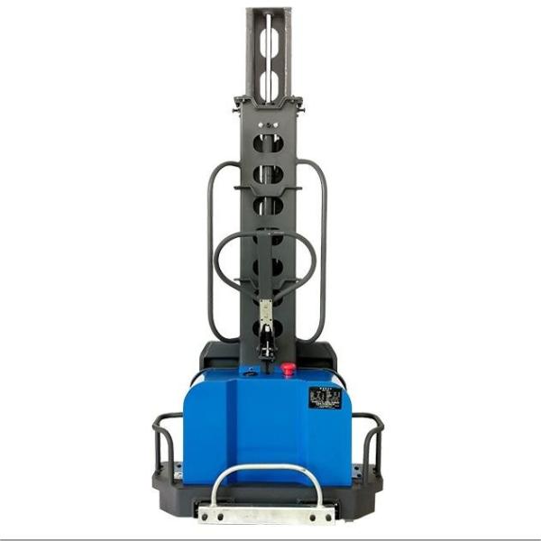 耐久性のある半電気パレットスタッカー 1700mm 長さ800mm 幅3.5km/h 移動速度